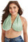 EHOTER Still-BH Zum Aufhängen, Tata-Handtuch-BH, Damen, Bequem, Weich, Sport, Absorbiert Wasser, Schweißabsorbierend, Saugfähig (Grün)