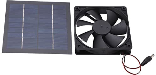 20W Solar Powered Fan Waterproof Mini Exhaust Fan for Home Attic, Shed, or Garage Ventilation