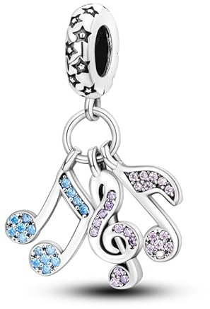 TINSLO Charm Anhänger Damen 925 Sterling Silber für Armband Charms Beads passend für Pandora Armband und Halskette, Kompatibel mit Europäischen Armbänder für Frauen Mädchen