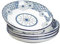 RYHMHA Ceramic Rice Plates, 30 oz, Set of 4, for Pasta, Salads, Grains, Noodles and Soups (Celadon)