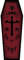 Fituenly Halloween-sarg-Teppich-teppichmatte, Gothic Cross Sarg Teppich Nicht Ruhig