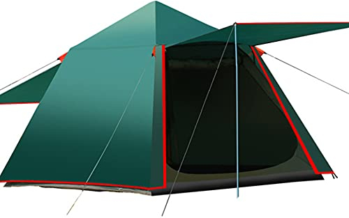 RajoNN Zelt Pop-Up-Zelt 3–4 Personen, tragbar, automatisches Zelt, Familienzelt, Unterschlupf für Camping, Wandern, Bergsteigen, einfacher Aufbau