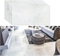 Kitchen Vinyl Floor Sticker Tile Self-Adhesive Oilproof PVC Flooring Sticker Tile Waterproof for Living Room Bathroom Peel and Stick Backsplash Decorative 60x30CM (Marble White)