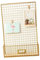 PRETYZOOM Étagère Murale Fer Doré Rangement pour Décoration Intérieure Panneau pour Photos Et Accessoires pour Salon Chambre Et Bureau