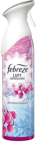 Febreze Lufterfrischer Spray Winterzauber 185 ml, Das Gerüche In Jedem Raum Ihres Zuhauses Bekämpft, Mit Natürlichem Treibmittel