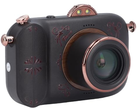 96 MP 5K-Digitalkamera, Vintage-Vlogging-Kamera mit 50-fachem Digitalzoom, Anti-Shake-Reisekamera mit 3,5-Zoll-IPS-Bildschirm, DSLR-Kamera mit LED-Fülllicht, Bunten Filtern