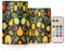 KAAVIYO Motivo Frutta Limone Candele Senza Fiamma Candele Colonna A Led A Batteria Colori Multipli Modalità Flash