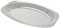 Clearly Aluminium Foil Party Platters, Large Reusable Serving Trays for Parties, BBQs, and Events, Appetizer Trays, Oven and Freezer Safe, Eco-Friendly, Recyclable Serving Platter Set (5, 55cm)