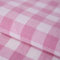 Stoff Meterware Karo 1x1 cm Baumwolle - Baumwollstoff, Züchen, Gingham, Bauernkaro, Kariert, Karomuster, Landhaus, Deko, Nähen, Basteln (Rosa)