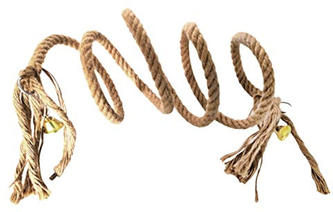 FONDOTIN Klettern Seil Für Haustiere Hängende Seil Spielzeug Papageienspielzeug Graupapageispielzeug Großsittich-papageienspielzeug Langlebig Und Sicher