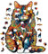 Wooden Jigsaw Puzzles Maine Coon, A3 Maine Coon Cat Wooden Puzzles, Unique Shaped Animal Wood Puzzle, Wood Animal Puzzle for Adults, Family Game and Birthday Gifts 300 Pcs