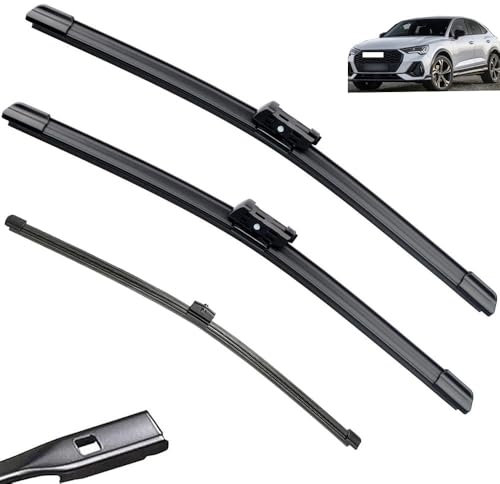 , Für Audi Q3 Sportback 2018-2021 24+20+14 Wischerblätter vorne hinten Bürstenschneider Zubehör 2018 2019 2020 2021