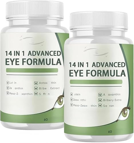 14 in 1 Advanced Eye Formula, 60 Stück,2PCS