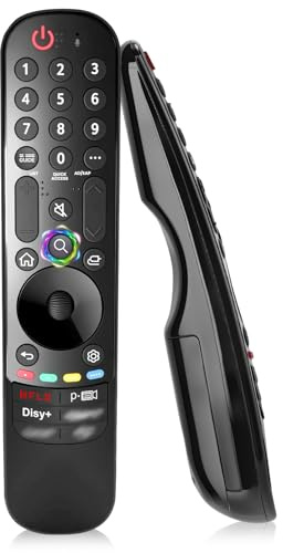 Magic Fernbedienung für LG Fernseher, für LG-Magic-Remote Smart TV OLED QNED NanoCell 4K UHD Serie, Ersatz für Original MR23GA MR22GA MR21GA,ohne Zeiger und Sprachfunktion