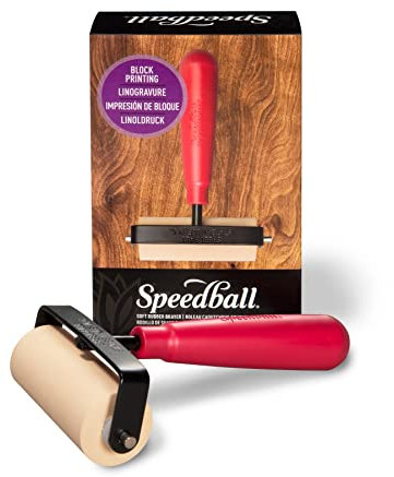 Speedball Handroller Deluxe“ aus weichem Gummi, 7.62 cm