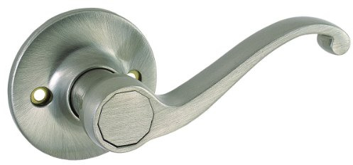 Design House 781815 Scroll Dummy Door Lever Satin Nickel