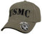 Rothco Herren Deluxe Vintage USMC Embroidered Low Pro Cap, Olive Baseballkappe, Blickdicht, Braunoliv, Einheitsgröße