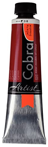 COBRA Talens wassermischbare Ölfarben, 40 ml, 318 Karmin