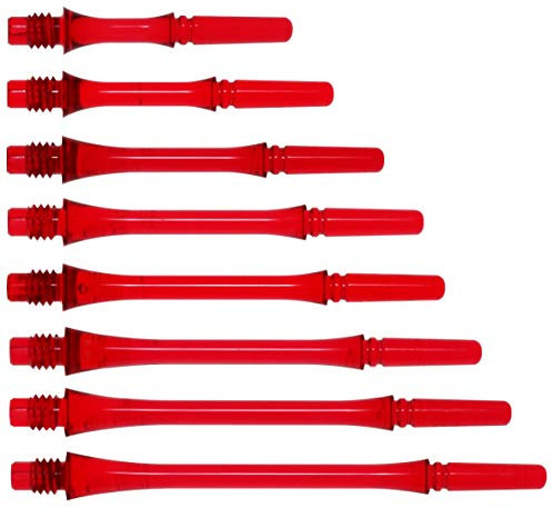 Cosmo darts shaft gear sch?fte, schmal, tranparent, gr??e 6