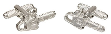 Chain Saw Gardener Tree Surgeon Cufflinks