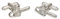Chain Saw Gardener Tree Surgeon Cufflinks