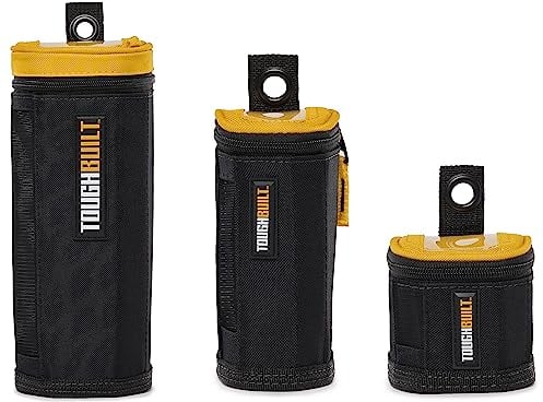 ToughBuilt TOU-192-B Octagon Tower 3 Pack, Black, Small