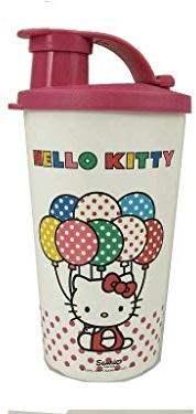 TUPPERWARE Kinder Trinkbecher 330 ml weiß pink Hello Kitty Trinkbecher Becher
