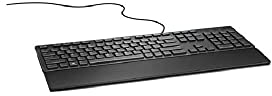 DELL KB216 USB QWERTY Portugués Negro - Teclado (USB, Universal, Interruptor de membrana, QWERTY, Portugués, Alámbrico)