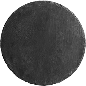 H&h piatto pietra ardesia, 25 cm, antracite