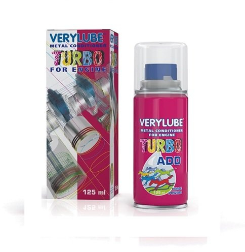XADO Motoröl Additiv VERYLUBE Turbo - Motor Schutz für Diesel und Benzin Motor, Motorverschleißschutz, Turboladerschutz, Kompressions Additiv, Turbolader Additiv, Öl Zusatz für Motoröl, 125 ml