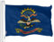 G128 North Dakota State Flag 3x5 ft Printed messingösen 150d Polyester qualität Flagge innen/außen - viel Dicker und haltbarer als 100d und 75d Polyester