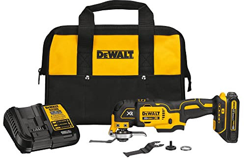 DEWALT DCS355C1 20V Max XR Brushless Oscillating Tool Kit
