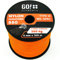 GO!elements 100m Paracord Seil aus reißfester Nylonschnur - 4mm Paracord 550 Typ III Schnur - geeignet als Allzweckseil & Reepschnur - Max. 250kg, Farbe: Orange