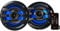 Kenwood KFC-1673MRBL 260 Watts Max 4 Ohms 6.5 Inch 2-Way RGB Lightning Marine Power Sports LED Speakers- Black