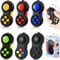 Skylety 6 Pieces Cam Fidget Pad Controller Relieve Anxiety Handheld Mini Game Remote Controller Fidget Pad Stress Reducer for Adult Relieve Stress(Mixed Colors)