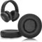SOULWIT Almohadillas de Repuesto para Razer Kraken 1st Gen, Kraken 2014 Pro V1, Kraken 7.1 V1, Kraken 2014 USB, Kraken Forged Auriculares, con Cuero de Proteína Suave (Negro)