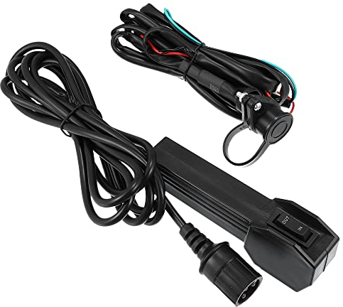 X AUTOHAUX 12V ATV W pouce Filaire Main Contrôleur Télécommande Contrôle Trousse