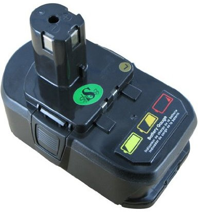 Batterie Compatible avec RYOBI RB18L25, 18.0V, 3000mAh, Li-ION