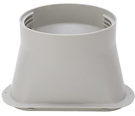 Tissting 5.9 Inch Air Conditioner Exhaust Hose Coupler, Window Sealing Plate Vent Tube Connector Adapter Portable AC Unit Exhaust Hose Coupler Connector for Air Conditioning Exhaust Port