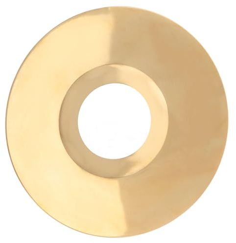 Holyart Tropfenfänger, aus gebürsteten Messing, für 4 cm Kerze