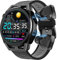 CISIYOO Smartwatch, Smartwatch mit Kopfhörern, 1,53-Zoll-Touchscreen, Herzfrequenz-/Blutsauerstoff-/Schlafüberwachungs-Tracker, IP67 wasserdicht, für Android/iOS(Black)