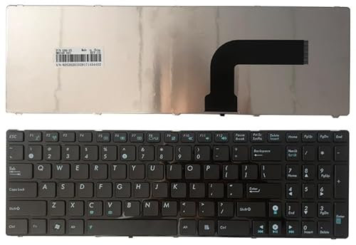 Nuova tastiera americana for ASUS K53 K53E X52 X52F X52J X52JR X55 X55A X55C X55U K73 K73B K73E K73S X61 NJ2 Laptop