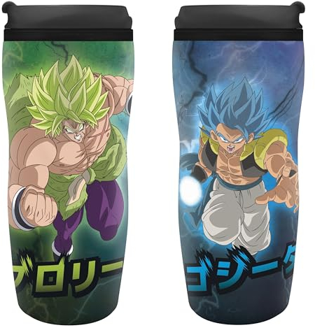 ABYSTYLE - DRAGON BALL BROLY - Mug de voyage Broly Vs Gogeta