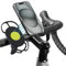 BONE】Bike Tie 4 Magnetic, Bicycle Phone Holder Silicone Mag Safe Cell Phone Stand, Shock-Absorption Compatible with 4.7-7.2 mobile phone iPhone Samsung Indoor and Outdoor Use Black
