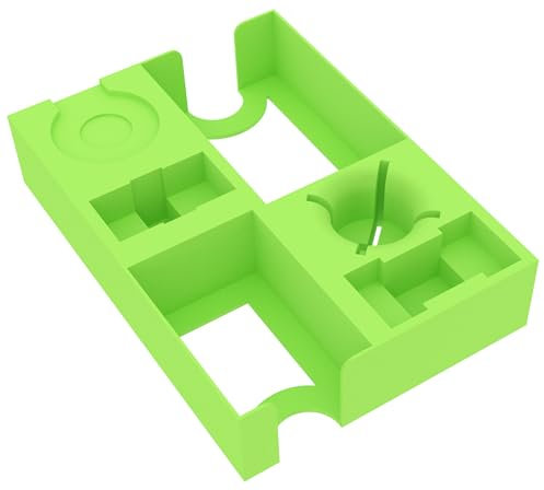 Feldherr Organizer Insert kompatibel mit Die Crew: Reist gemeinsam zum 9. Planeten - Grundspielbox, Farbe:Grün