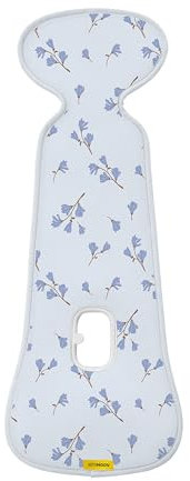 Aeromoov - Baby Sitzauflage Air Layer - Einlage Für Autositz oder Kinderwagen - Gruppe 1 - Antischwitz Sommerbezug - Bio-Baumwolle - Magnolias
