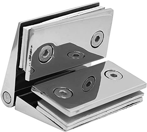 Cerniera Bifacciale Smussata per Carichi Pesanti in Acciaio Inossidabile Kit Hardware per Porta del Bagno con Doccia Ristrutturazione Domestica