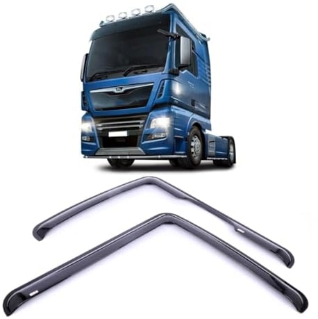 IKC Store Für Man Truck 2016 2017 2018 2019 2020 2021 2022 2023 TGX-TGS LKW Seitenfenster Regen Windabweiser Transparent