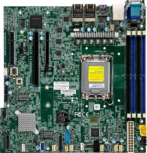 Supermicro Mainboard X13SCH-LN4F micro-ATX Sockel 1700 DDR5-only Single