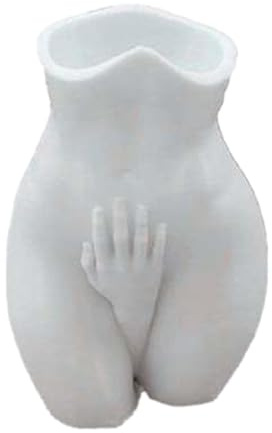 Pflanzgefäß Für Den Weiblichen Körper - Blumenvase Für Den Körper, Weibliche Körperfigur Vase | Außergewöhnliche Kreative Neuheit Blumentöpfe Vase, Lustige Pflanzen Innendekoration COR